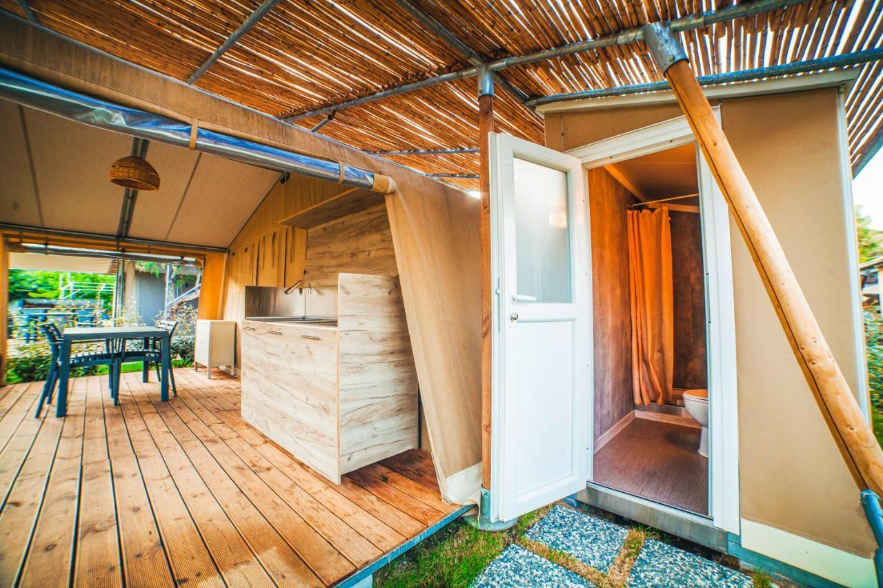 Armenistis Camping & Bungalows Сарти Экстерьер фото